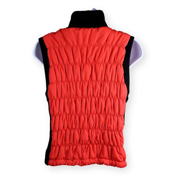 Calvin Klein Performance Red Quilted Puffer Vest Size L - Picture 3 of 11